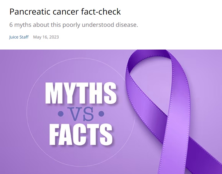 NirajGusani's tweet photo. Given even more recent #PancreaticCancer diagnoses & deaths amongst celebrities, we @BaptistHealthJx Baptist @MDAndersonNews have updated this brief Q&A re: common myths around this dreaded disease.
https://t.co/aMlZPqiAL0
#EndCancer #EndCancerJax https://t.co/2ahBeMX8VN