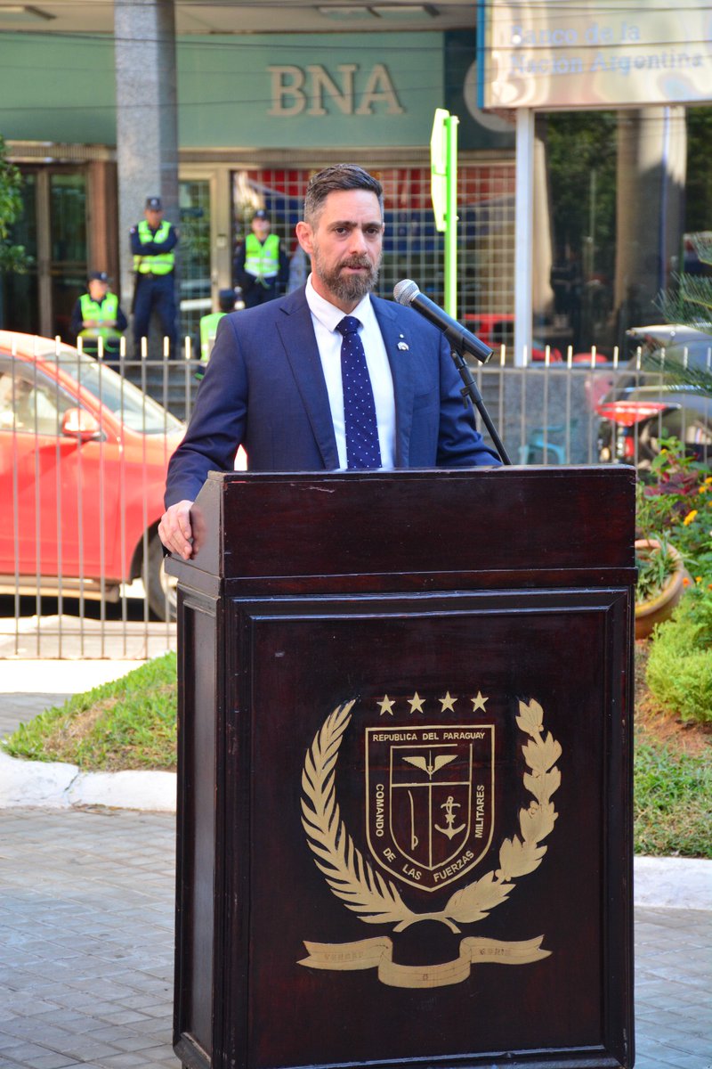 2/3 Aniversario de Independencia de la República del Paraguay y del Estado de Israel. 
El solemne acto tuvo lugar en el Panteón Nacional de los Héroes y Oratorio de la Virgen Nuestra Señora Santa María de la Asunción.
Estuvieron presentes, el Cónsul Honorario Sr. Alejandro Rubin,