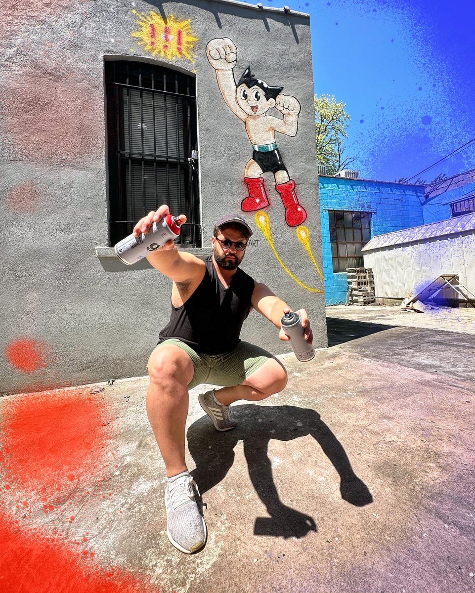 ZEEG_7's tweet photo. 🚀 #AstroBoy #mural #ny #brooklyn https://t.co/rZdzGZQKcE