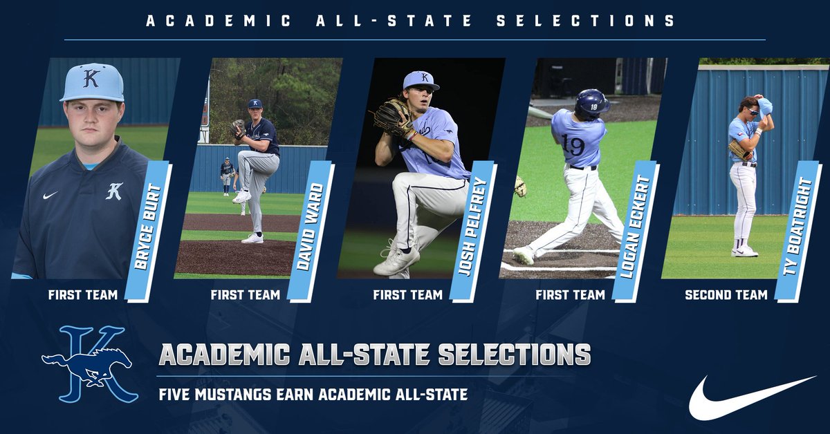 Congratulations to these 5 student-athletes on their Academic All-State selections.

#TRR23
#KVE