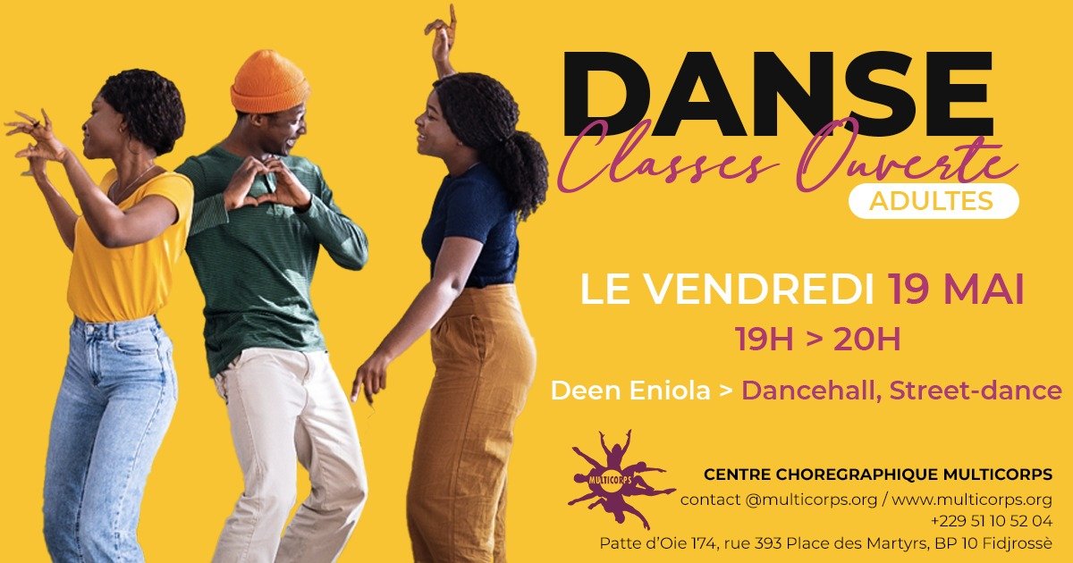 CC_Multicorps's tweet image. Le rythme ne faiblit jamais ! 
Rejoignez-nous ce vendredi 19 à partir de 19h pour un show de dancehall et de street-dance avec Deen Eniola. 
Ne ratez surtout pas cette occasion !