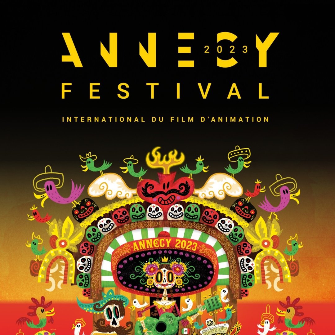 gamomo's tweet image. We’re attending this year’s @annecyfestival and we’re so excited! Not only we’re representing Canada 🇨🇦, but we’re also representing Mexico 🇲🇽 with our sister company Aska Animation. See you there? (Poster design by the incredible Jorge Gutierrez @mexopolis) #AnnecyAnimation2023