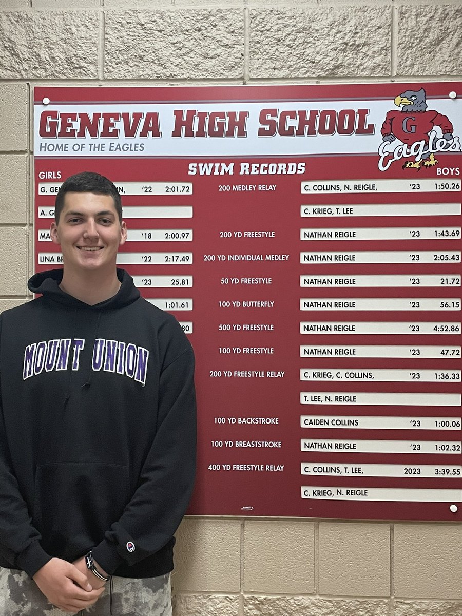 Rewriting the record board!  Congratulations to Abby Griffiths, Caiden Collins, Tyler Lee, Nathan Reigle and Cooper Krieg!