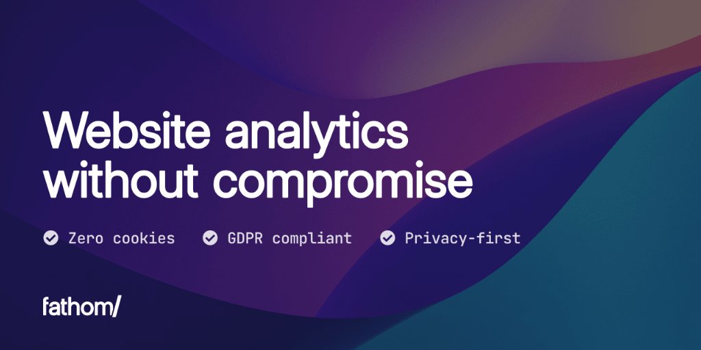 Fathom is cookie-free, GDPR-compliant, privacy-first website analytics software. Get $10 off your first invoice and a 7-day free trial when you use this URL:usefathom.com/ref/CEGODZ

#cookiefree #gdpr #smallbusiness #fathomanalytics
#smallbiz #websiteanalytics #gdprcompliance