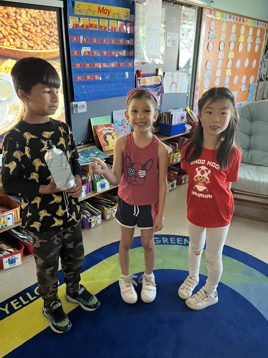 First graders show off their science skills. 
#sciencerocks
#wearescientists 
<a href="/DentonDucks/">Dominick Tolipano</a>