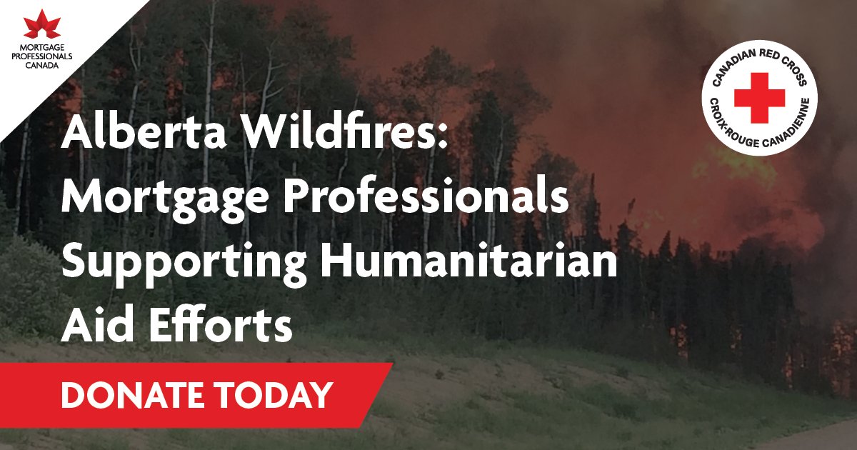 MortgageProsCan's tweet photo. With the urgency facing Albertans, we ask that the mortgage industry join us in donating through @redcrosscanada to help relief efforts for those impacted by the #ABWildfires
Any amount helps. Donate today: https://t.co/2DqWM5GbOE
#ABWildfire #mympc #mpcinaction #mortgageproscan https://t.co/jACVtqagJd