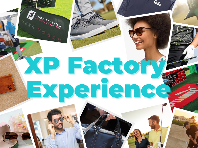GoldBondInc's tweet photo. Did you know we offer more than promotional products? Our newly launched ✨XP FACTORY✨ offers three levels of experiences: Gold, Silver, &amp; Bronze. Plus! Two options for a Pop-Up Shop! 😎

#goldbondinc #xpfactory #promoexperience #PGA #promogolf https://t.co/QBoplqTqbb