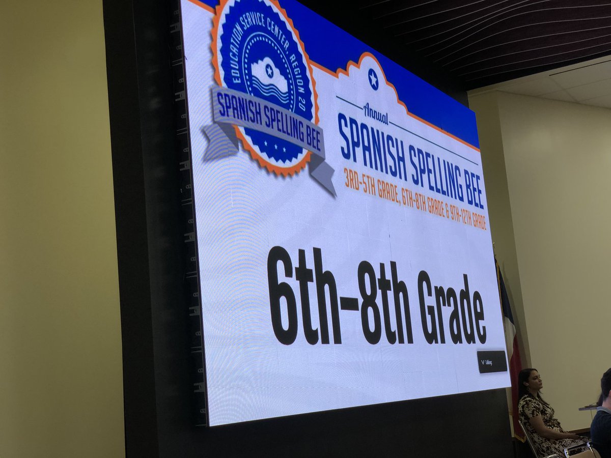 JorgeLSolis's tweet image. Congratulations to all middle school super Spanish spellers ! #dualLanguage, #neisd, #bilingual, #region20, #SanAntonio, #publicEducation,