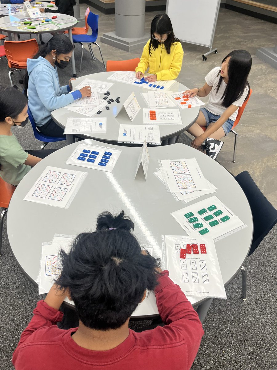 Thank you <a href="/theJRMF/">Julia Robinson Math Festival</a> for hosting such a wonderful Math Festival <a href="/MorrillOfficial/">MorrillMSOfficial</a>! Student engagement at its finest! <a href="/BerryessaUSD/">Berryessa Union</a> #pathwaytothefuture <a href="/sandyraman/">Sandhya Raman</a>