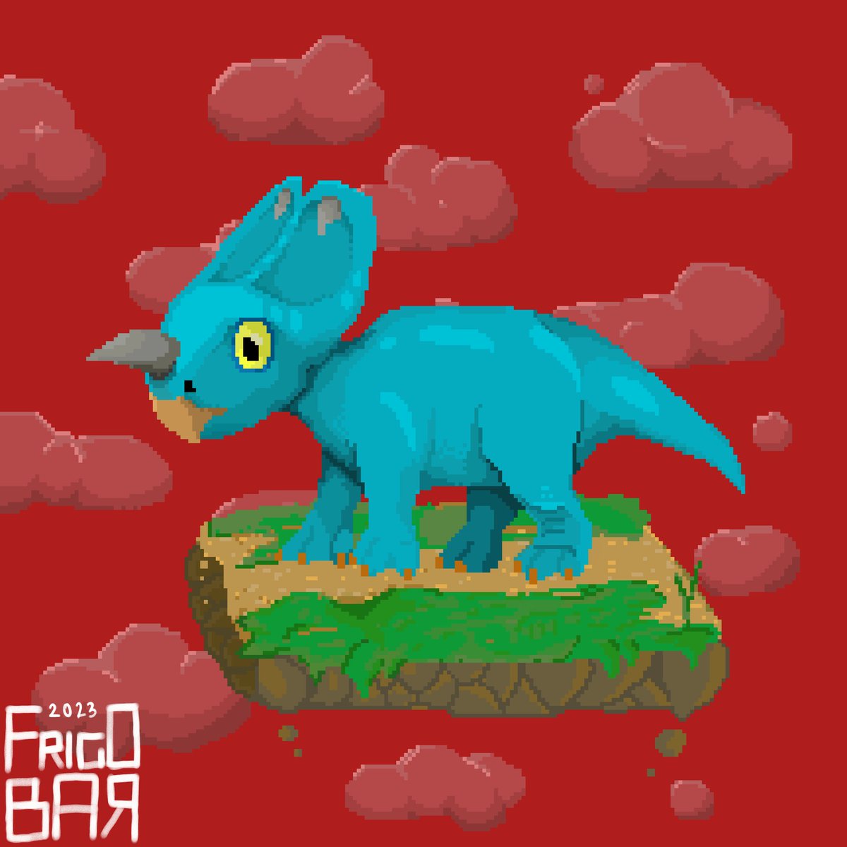 Frigobar09's tweet image. PixCentrosaurus
#pixelart #digitalart #artistsontwitter 
#art