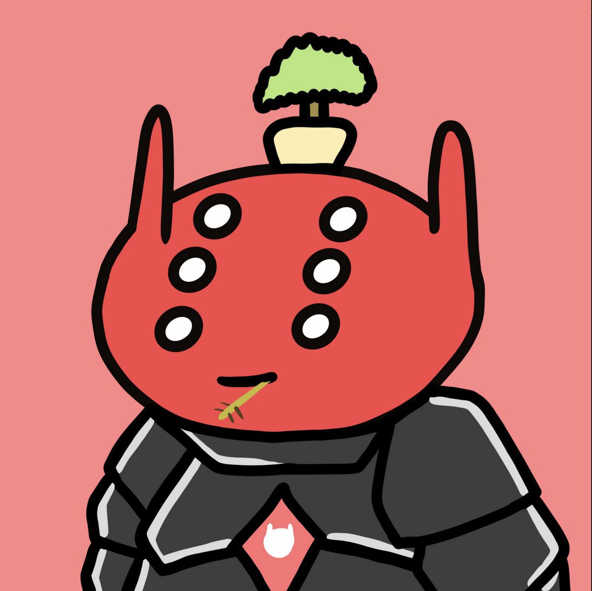 Presenting this lovely fren owned by <a href="/voudharry/">AlienVoud</a>  in 3D. 
it was very fun to make this one 🖖🛸
Commission are open 🤝