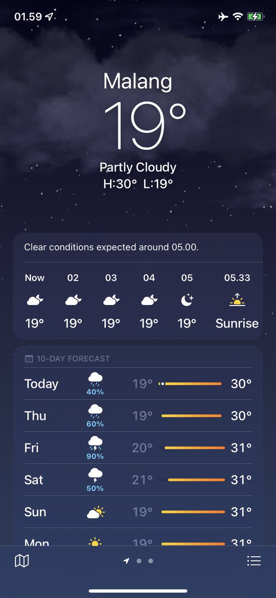 kebabindo's tweet photo. Ok, ini kota malang yg gua kenal. Kurang dingin sih, turun 2° lagi lebih ok. https://t.co/EhnJXsAiBM