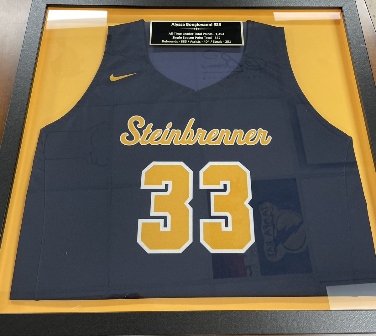 Lady Warriors Basketball (@gshs_gbball) on Twitter photo There are few honors greater than having your jersey retired. When you set or break every record in the schoolβs history, you earn that! <a href="/Bongiovanni2023/">Alyssa Bongiovanni</a> has set the standard for the next 14 years of school history at <a href="/gshswarriors/">Steinbrenner High</a>. ππ½ππ There are few honors greater than having your jersey retired. When you set or break every record in the schoolβs history, you earn that! <a href="/Bongiovanni2023/">Alyssa Bongiovanni</a> has set the standard for the next 14 years of school history at <a href="/gshswarriors/">Steinbrenner High</a>. ππ½ππ