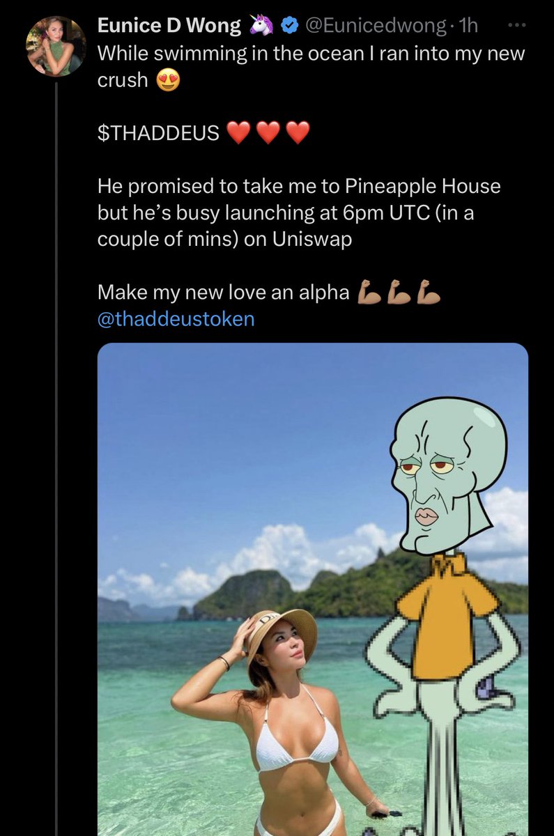 zachxbt's tweet photo. Influencer @Eunicedwong with 126k followers fails to do any basic due diligence and promotes a honey pot scam undisclosed. https://t.co/MlcDeYHgWy