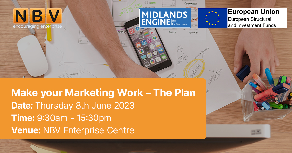 Are you struggling with your #marketing?
Do you need a #MarketingPlan?
Then attending the Make Your Marketing Work series of Masterclasses will ensure that you have a clear direction to take your business to the next level. 
eventbrite.co.uk/e/make-your-ma…
 #smallbusiness #businessgrowth