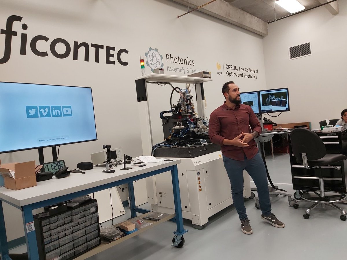 IEEE Photonics Society on Twitter "ETOP2023 kicked off with lab tours