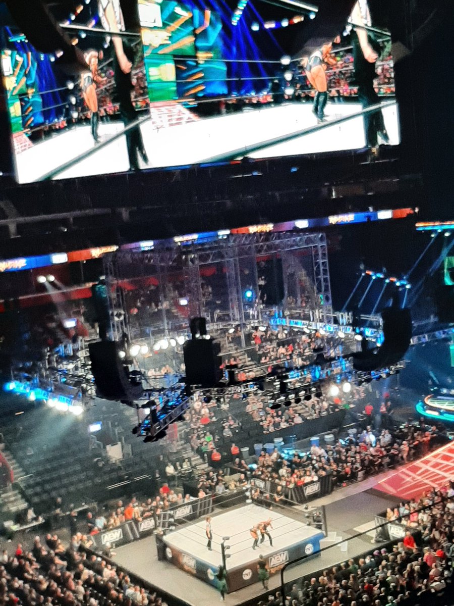 KyleUitto's tweet photo. Was glad I got to see @TheAllysinKay wrestle live on #AEWRampage! One of my favorites https://t.co/A5E1Ax70dl