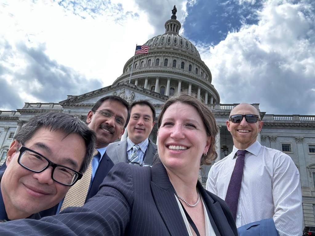 deepak_neuro's tweet image. Dedicating ourselves to clinical excellence, education and research is not enough. Also need to advocate for our patients and impact #healthcare policy. "Hill Day" with the @WSSA delegation. #ASAWLC #anesthesiology