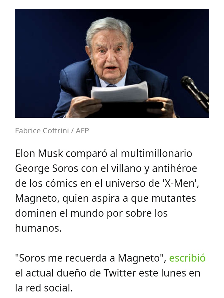 crismartinj's tweet photo. ¿Qué quiere alguien que tiene dinero? Poder.
¿Qué quiere alguien que tiene dinero y poder? Más dinero y más poder.
La guerra de la élite es contra nosotros; y entre ellos. Como en toda la historia de la humanidad, uno de ellos le gustaría ser el rey se reyes.
Fuente: ActualidadRT https://t.co/Z0xkFUOm8t