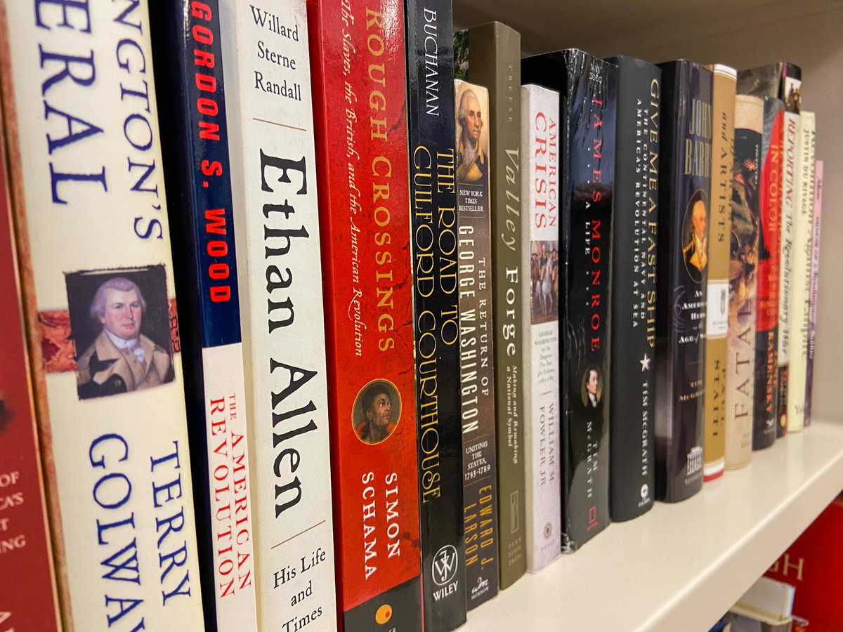 AmRevMuseum's tweet photo. What's your favorite biography about a figure from the American Revolution? 📚

It's #NationalBiographersDay! We have featured a number of biographies on Revolutionary individuals in our #ReadtheRevolution series: https://t.co/SeuE6DFMWZ https://t.co/Nks0kKj5oQ