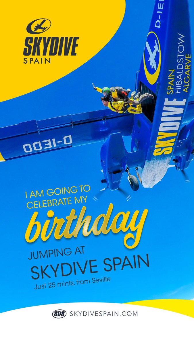 Excited for my 32nd bday!!

Soaring through life, one dive at a time.
<a href="/skydivespain/">Skydive Spain</a>