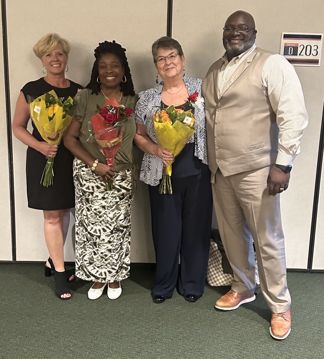Celebrating our awesome 3 retirees!!!
Director- Robin Baumgarten, Assistant Principal- Debra Lee, and Secretary- Jeanette Gall.  Expertise, Experience, &amp; Memories!!!
