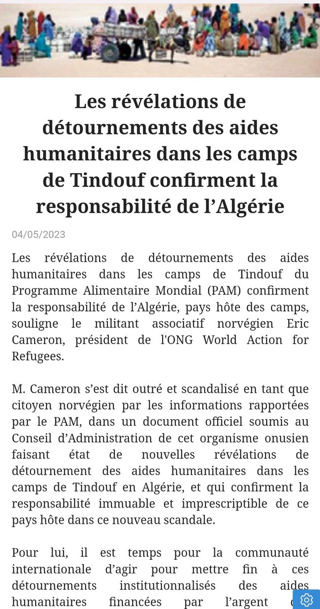Naella77_'s tweet photo. @Alterego8666 Ces gens qui soutiennent le polisario et qui détournent les aides humanitaires laissant ces gens mourir de faim et baffouant leurs droits. N'oublions pas non plus le printemps noir où plusieurs centaines de jeunes kabyles furent lâchement assassinés et qui sont tjs opprimés. https://t.co/Z1GYviekuI