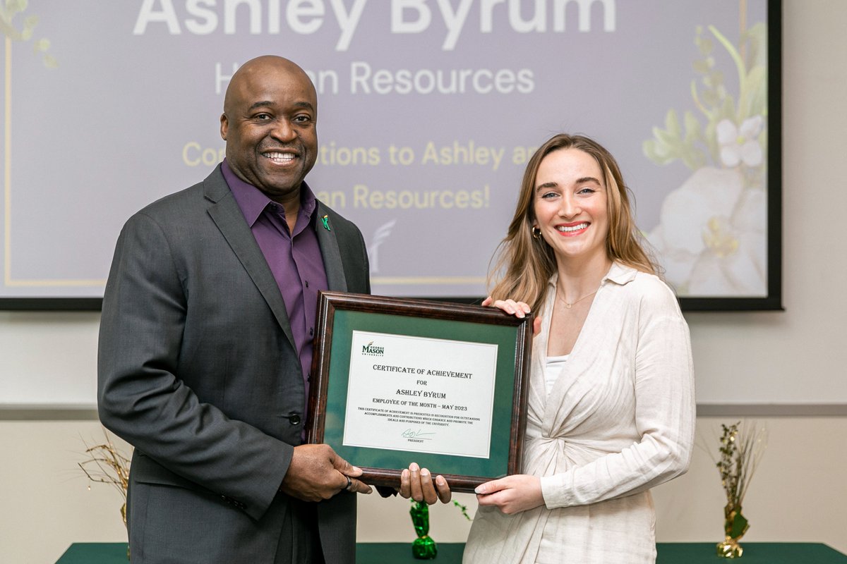 George Mason Human Resources (HR) tweet media