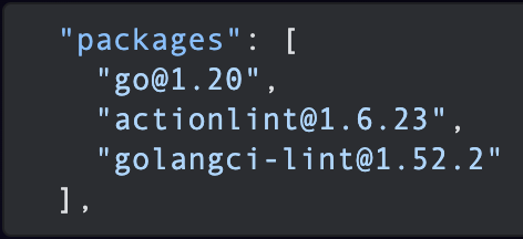 jetify_com's tweet image. With the latest version of Devbox, installing a specific Nix package version is as easy as: