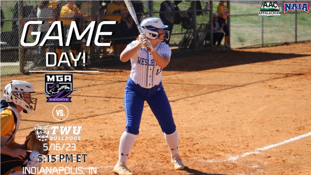 twbulldogs's tweet photo. IT'S OPENING ROUND GAMEDAY! Pushed back by a weather delay,  #4 seed #TWUSoftball plays an elimination game against #2 seed Middle Georgia State. GAMEDAY info ⤵️:
📍￼Indianapolis, IN
￼⏰5:00-5:15 PM ET  
￼￼🥎vs. MGA
￼📈https://t.co/nj2rup53dP
￼ 📹https://t.co/r3XTQTDnxA ($) https://t.co/hXg4Kx5NC1