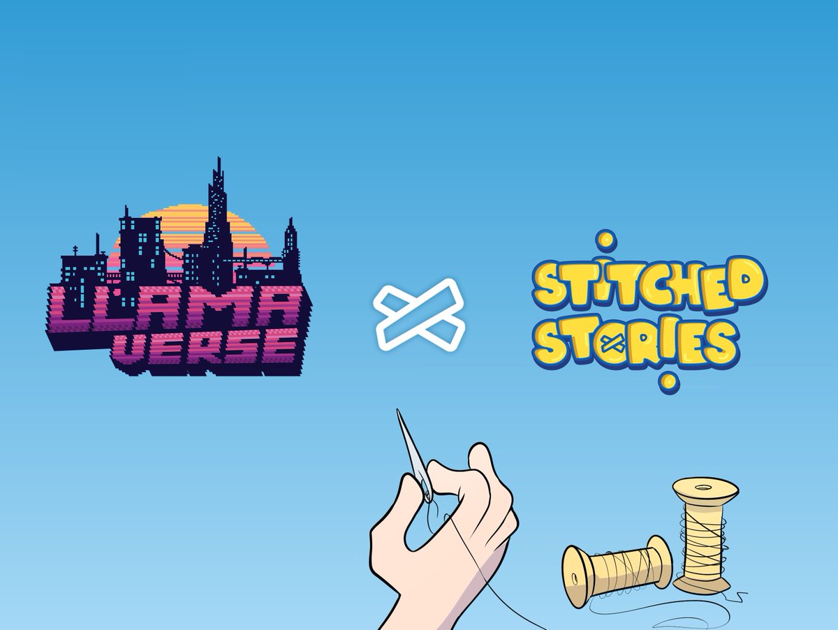 StitchedNFTs's tweet photo. Introducing our new partners, @Llamaverse_! 🤘🐻

[ Collab ]

We're thrilled to be working with such a great community and brand. 
Give this group of llamas a warm welcome below and react to this post for a chance to get that desired reward! 🎁 https://t.co/fZpWoPg7W9