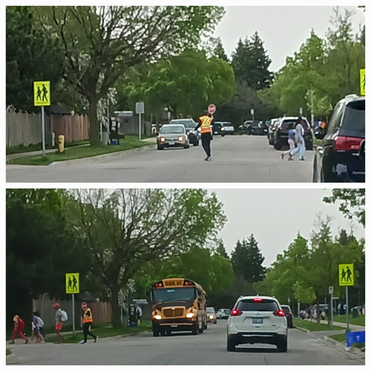 When dropping off or picking up children in a busy school zone, please be considerate of others and do not do u-turns or 3-point turns... They only add to the congestion and can create dangerous situations unnecessarily.  #DRPS #RoadWatch