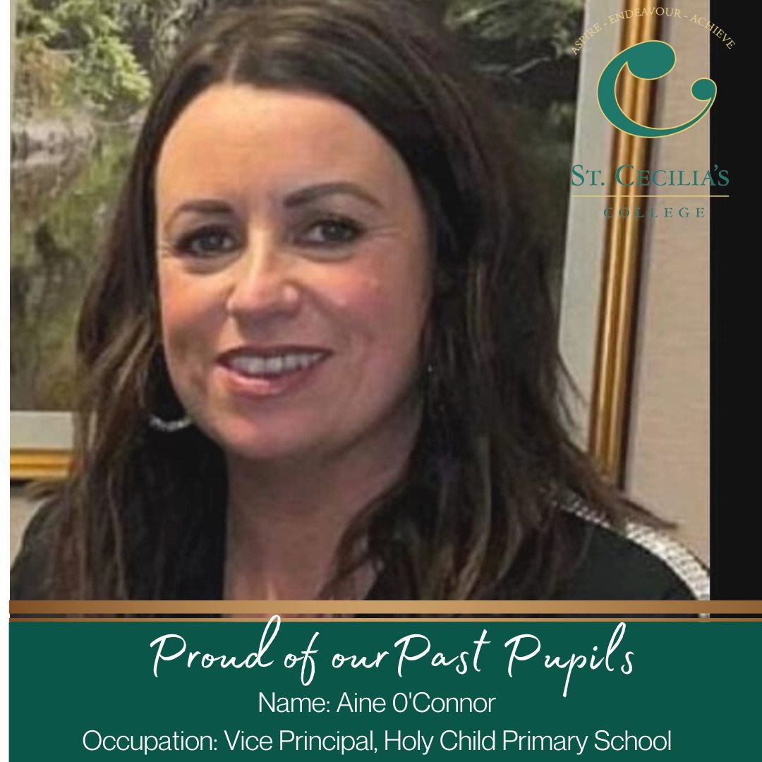 StCeciliasDerry's tweet photo. We are proud of all our past pupils who have kept true to our motto and have #aspired #endeavoured and #achieved 💚 https://t.co/IiruZ5xECf