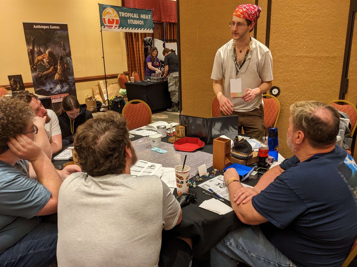 FWD had a BLAST at <a href="/Chupacabra_Con/">ChupacabraCon</a>!

Was a pleasure to run and play in games over this weekend. We also had a great time running our first STAR TREK ADVENTURES SAGA (<a href="/Modiphius/">Modiphius</a>)

Looking FWD to going again next year - another regional con in the books for FWD RPG.