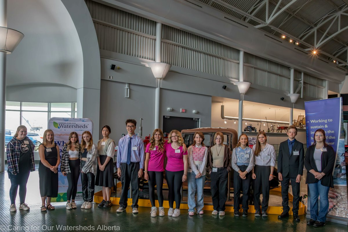 So proud of the amazing students that presented their amazing ideas on how to improve our watersheds to our panel of judges. They were brave and inspiring. 
We are so proud to coordinate the Caring for Our Watersheds contest for Alberta.
Project features coming soon!