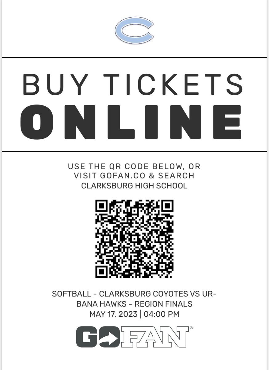 Urbana Athletics (@urbana_hawks) on Twitter photo Going to support the UHS softball team in the Region Final tomorrow? 4pm at Clarksburg HS. Ticket info below! Let’s GO Hawks! <a href="/urbanahawksSB/">UHS_Softball</a> <a href="/UHS_FCPS/">Urbana HS (MD)</a> <a href="/CHSCoyotes/">Clarksburg Athletics</a> Going to support the UHS softball team in the Region Final tomorrow? 4pm at Clarksburg HS. Ticket info below! Let’s GO Hawks! <a href="/urbanahawksSB/">UHS_Softball</a> <a href="/UHS_FCPS/">Urbana HS (MD)</a> <a href="/CHSCoyotes/">Clarksburg Athletics</a>