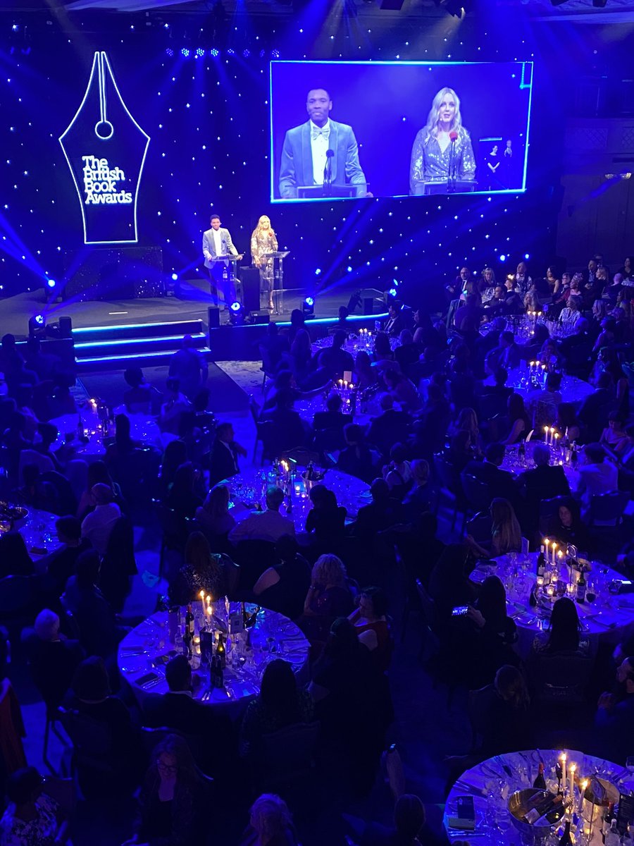 lauraecolledge's tweet photo. Another brilliant #BritishBookAwards on team social! 🖋️ https://t.co/b7dCUGLMeB