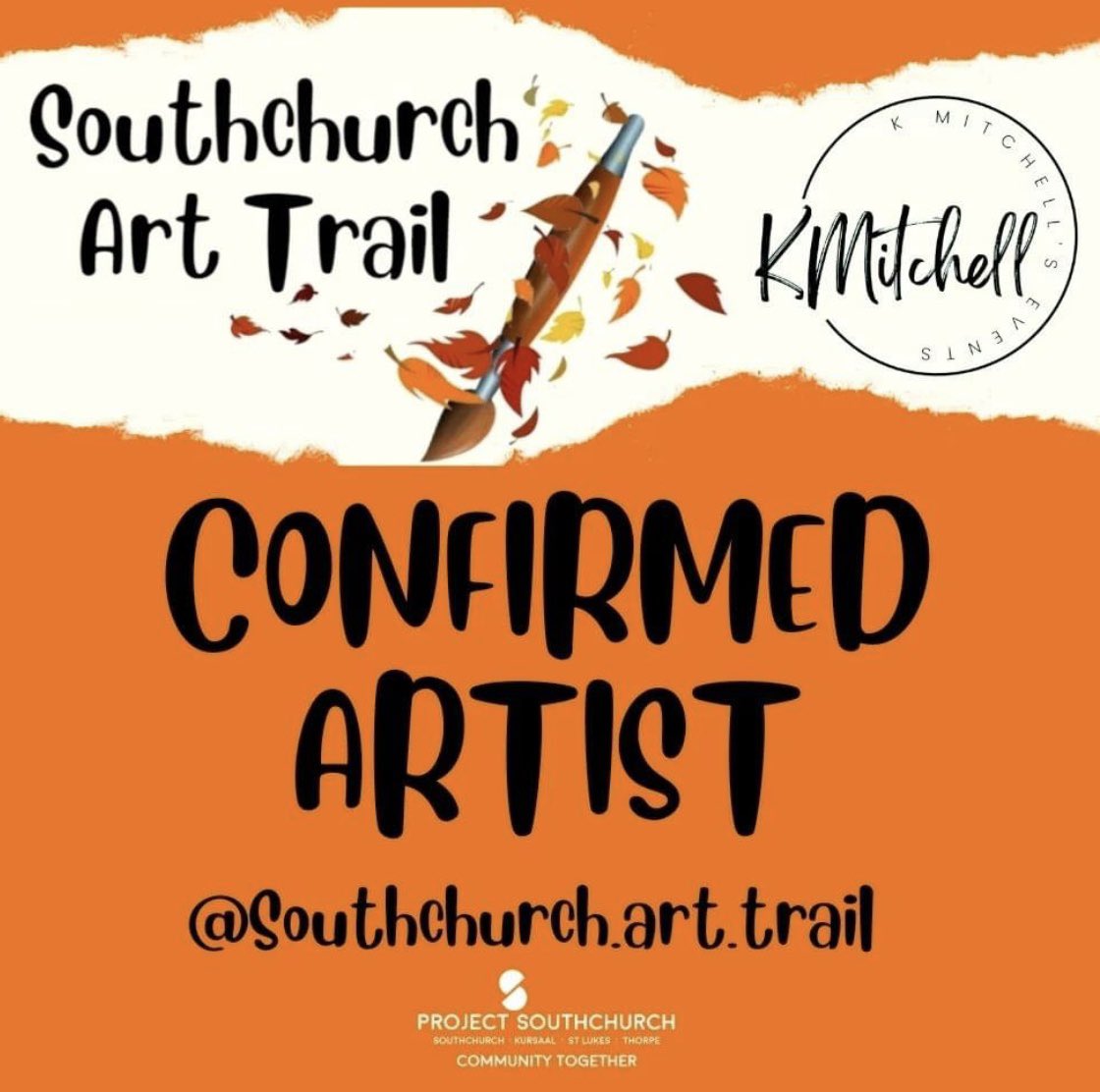 I’m a confirmed artist in this year’s Southchurch Art Trail!

Venue and further details to be confirmed nearer the time.

Please look out for further posts soon! 🧡📷🎞️🎨🖼️👩‍🎨

#SouthchurchArtTrail #Southend #bringarttosouthchurch #comfirmedartist