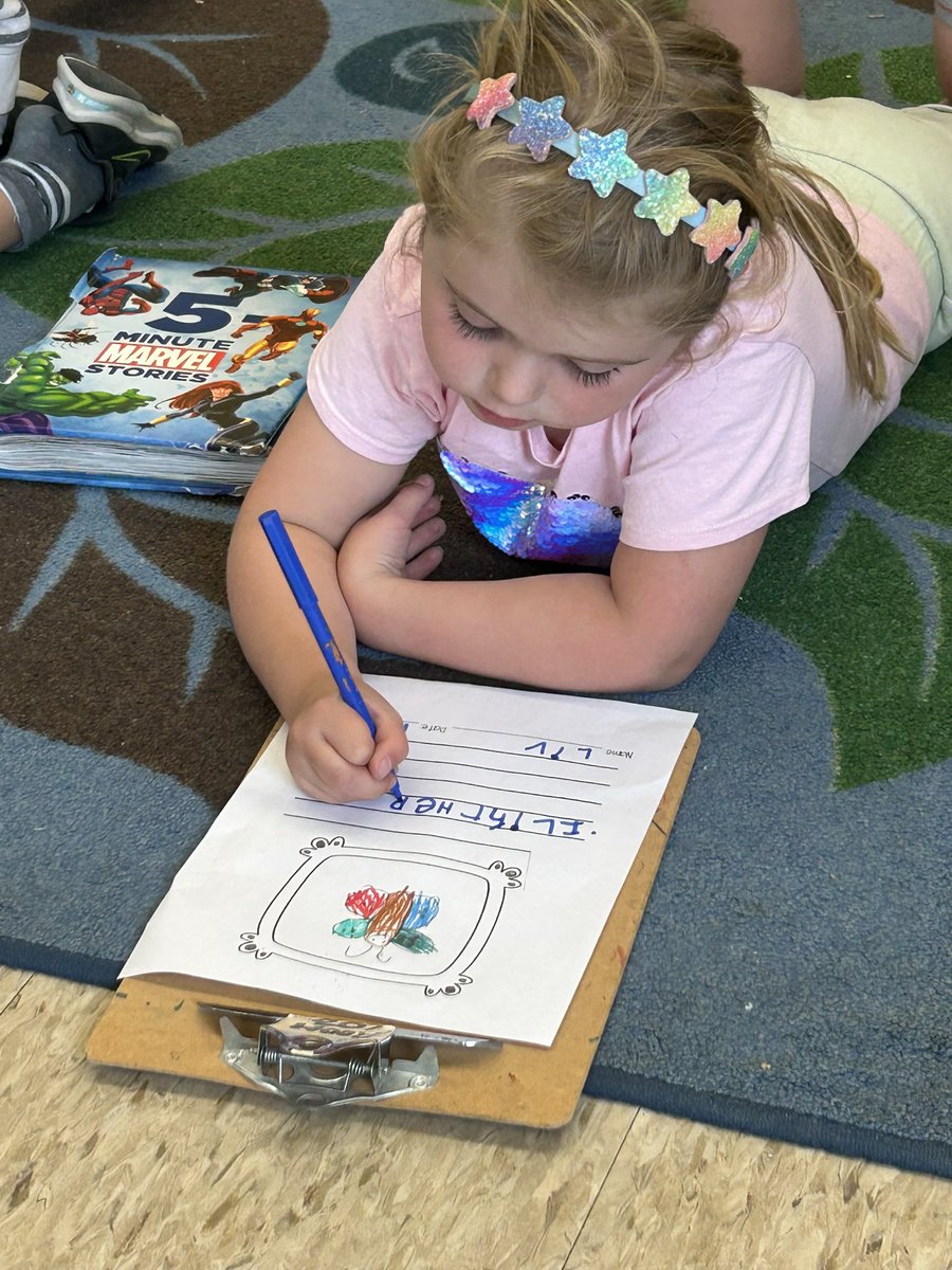 MsGiovannaSalas's tweet photo. Our writers workshop this week was about our classroom’s pets and their metamorphosis #kidwriting in #kindergarten @EarlyYearsTDSB @TDSB_McMurrich https://t.co/ID3haBzluL