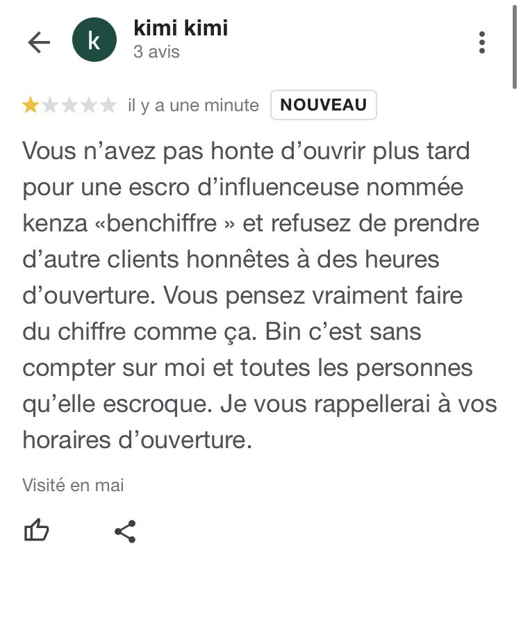 Kimilou9's tweet photo. @Elma63000 Merci demain je les appelle https://t.co/VbZuXnFEIh