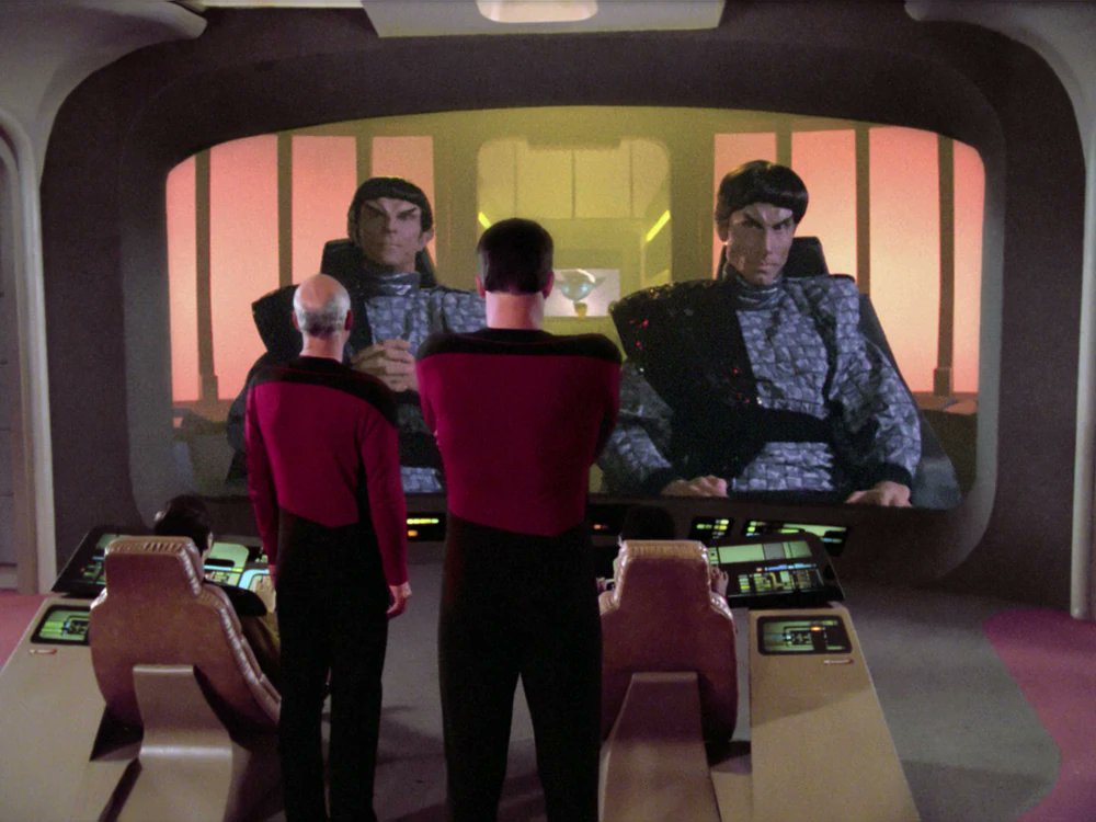 On May 16, 1988 #TNG: 'The Neutral Zone' airs. for the first time🚀

After rescuing three ancient #Humans from cryogenic stasis, the #Enterprise-D is ordered to the #Romulan #NeutralZone on an important mission.

#StarTrek #TheNeutralZone #TNG #StarTrekTNG  #Trekkie