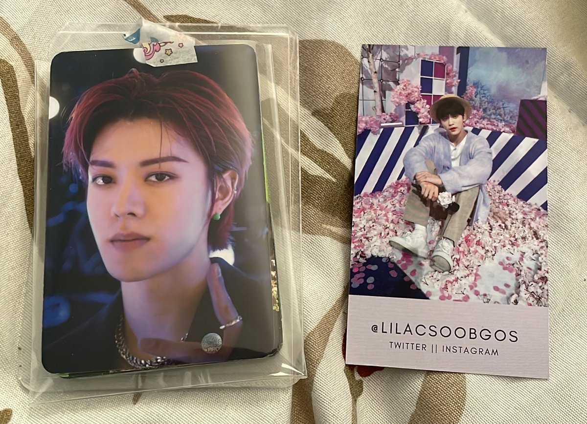 _serxnaipity_'s tweet photo. Tysm for my Yuta Dicon photcards jess it arrived safely ❤️❤️@lilacsoobgos #lilacsoobfb https://t.co/CxCG70lZmY