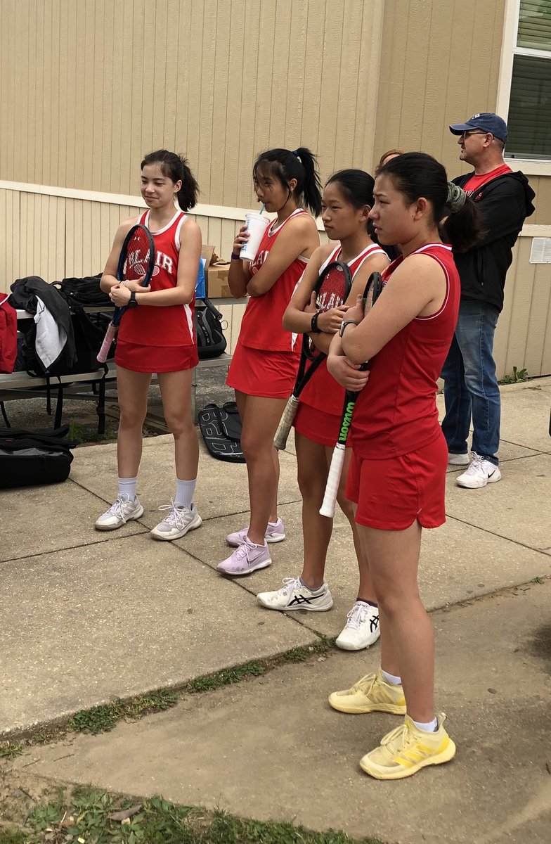 BlairAthletics's tweet photo. Regionals Tennis tournament! Let’s go Blazers! https://t.co/AIQDOwSrsZ