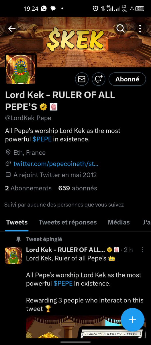 henocfred's tweet photo. @BSCGemsAlert @LordKek_Pepe Dpne bro ✅ https://t.co/oYNlzGA24e