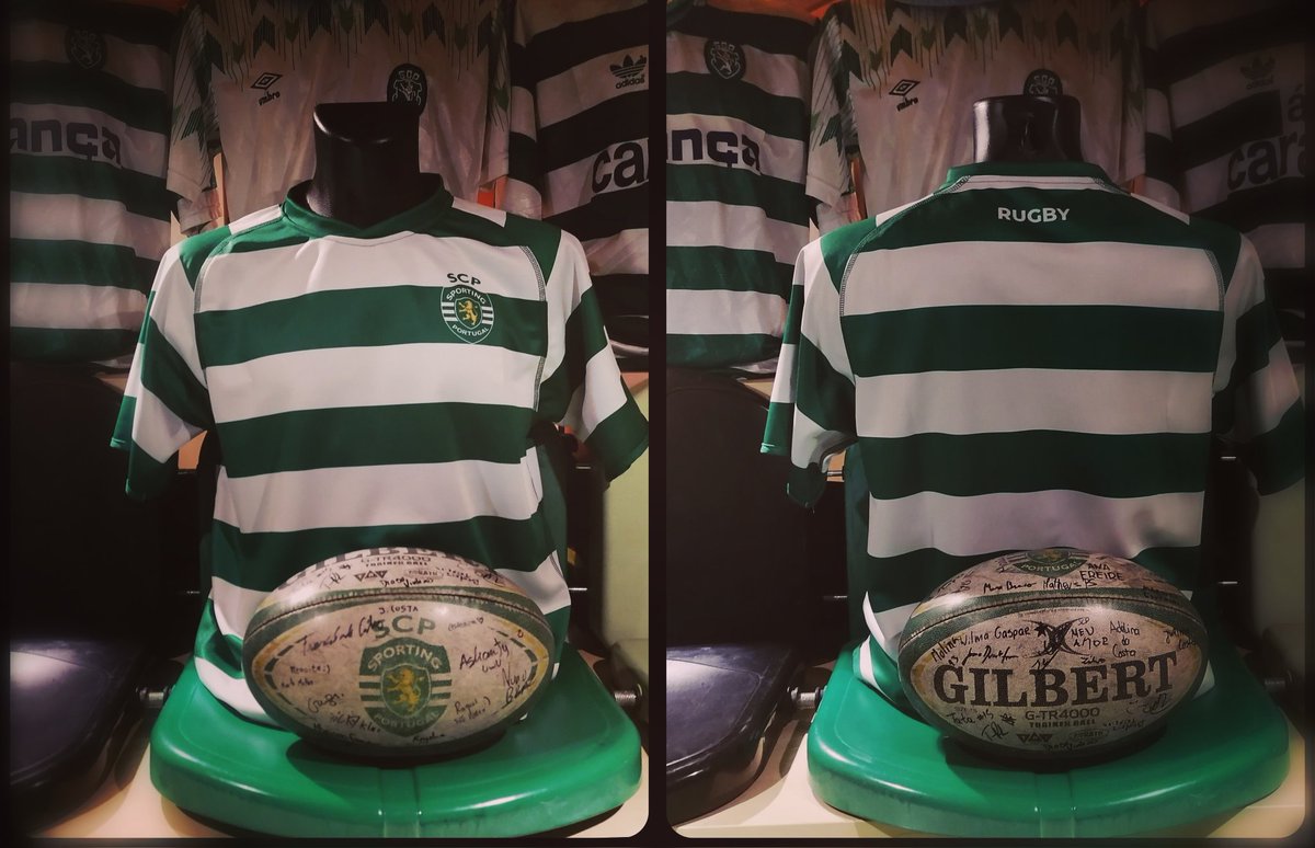 GeracoesSusp's tweet image. #RugbySCP ✅🦁🏉😍

Mais uma #ModalidadesSCP representada no meu "Museu".

Obrigado @jorgeandrsoares 💚