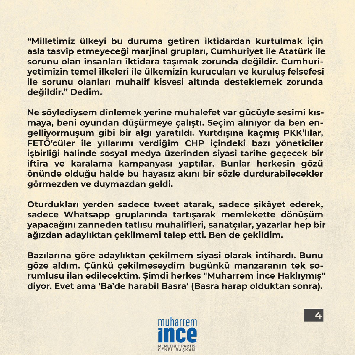 Seçimlere dair...