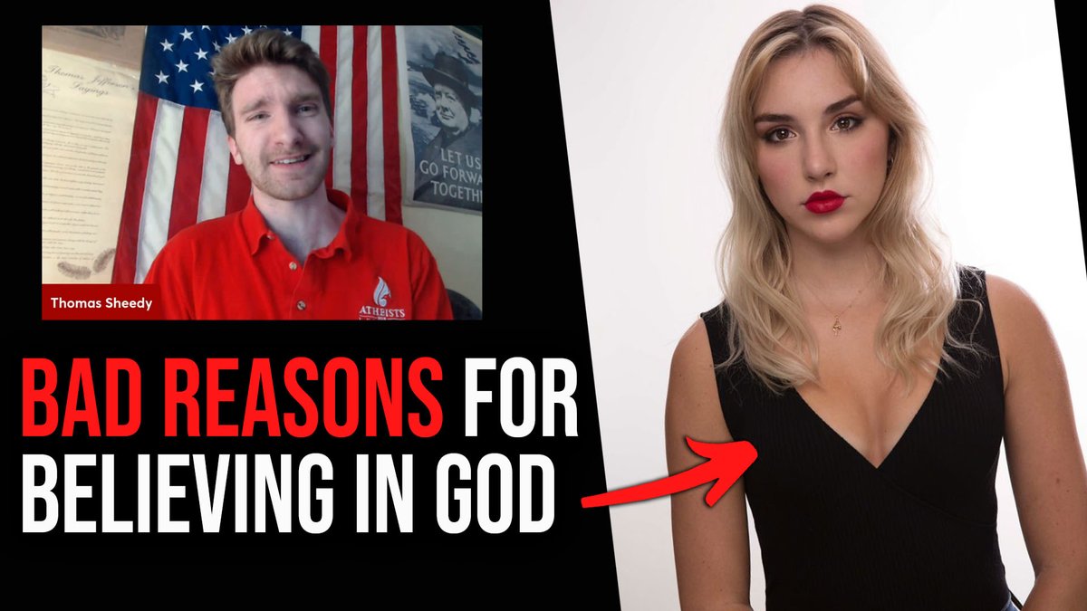 AtheistsLiberty's tweet image. Mikhaila Peterson recently announced that she is no longer an #atheist and now believes in #god, but her #arguments are pretty thin. AFL President Thomas Sheedy responds. 

ow.ly/VcUw50OpvyK

#secular #tuesday #atheist #agnostic #debate #reasons #god