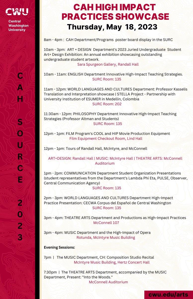 CWU Arts&Humanities tweet media