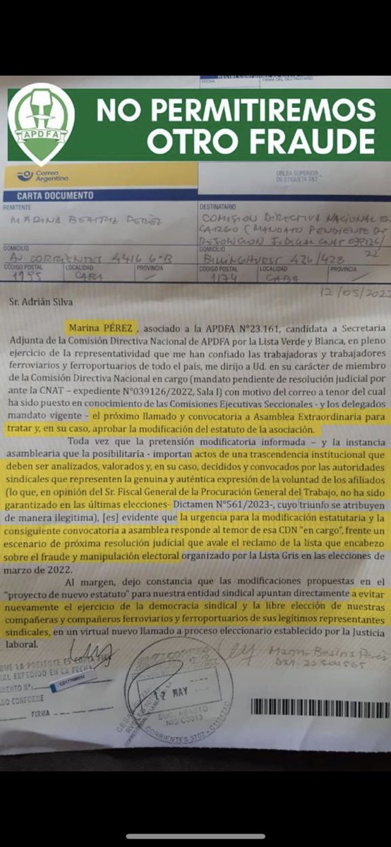 AgrupacionVyB's tweet image. Eliminar seccionales, reemplazar a los Delegados y las Delegadas y proscribir a la Verde y Blanca, los verdaderos objetivos de la reforma express del Estatuto que propone la  autodenominada Comisión Directiva Gris, por eso nos oponemos. 
apdfaverdeyblanca.ar/content/bethem…