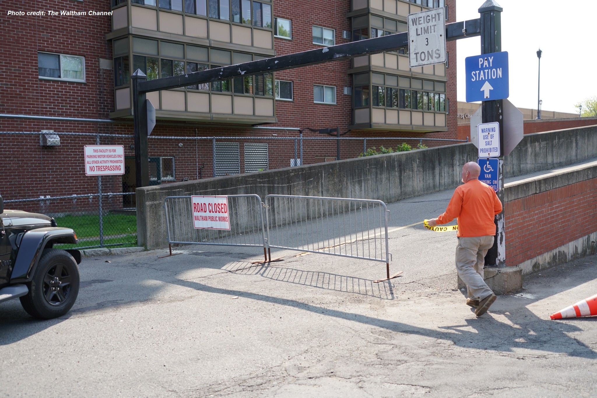 City Of Waltham on Twitter "Embassy Parking Garage on Pine St is in